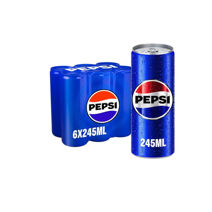 Pepsi 6Pcs x 245 ml