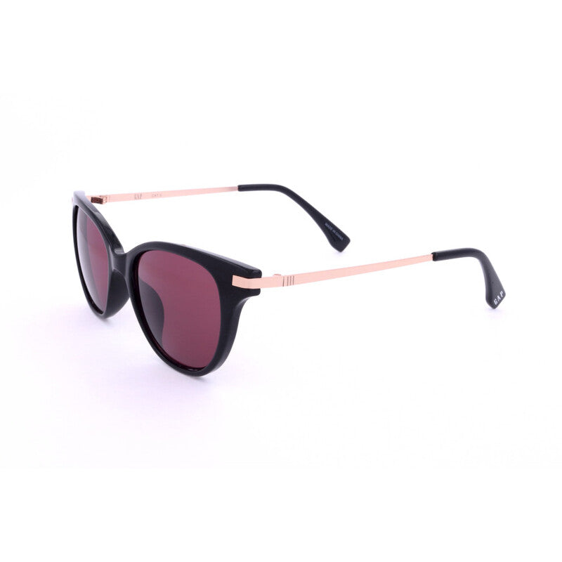 Ladies Black Cat Eye Sunglasses