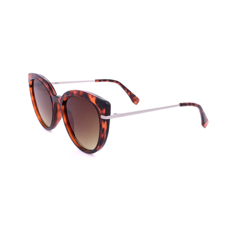 Ladies Brown Cat Eye Sunglasses
