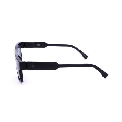 Men's Black Rectangular Sunglasses