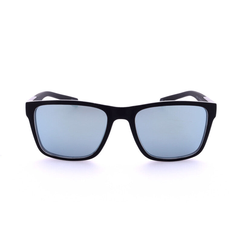 Men's Black Square Sunglasses
