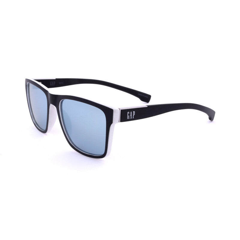 Men's Black Square Sunglasses