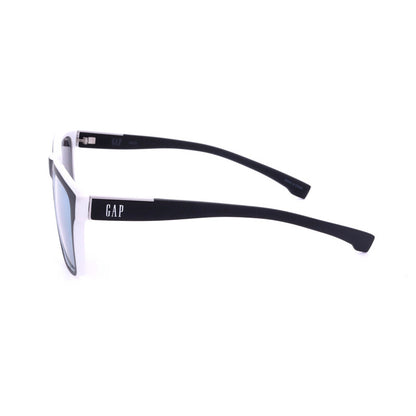 Men's Black Square Sunglasses