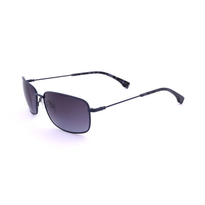 Men's Blue Rectangular Sunglasses