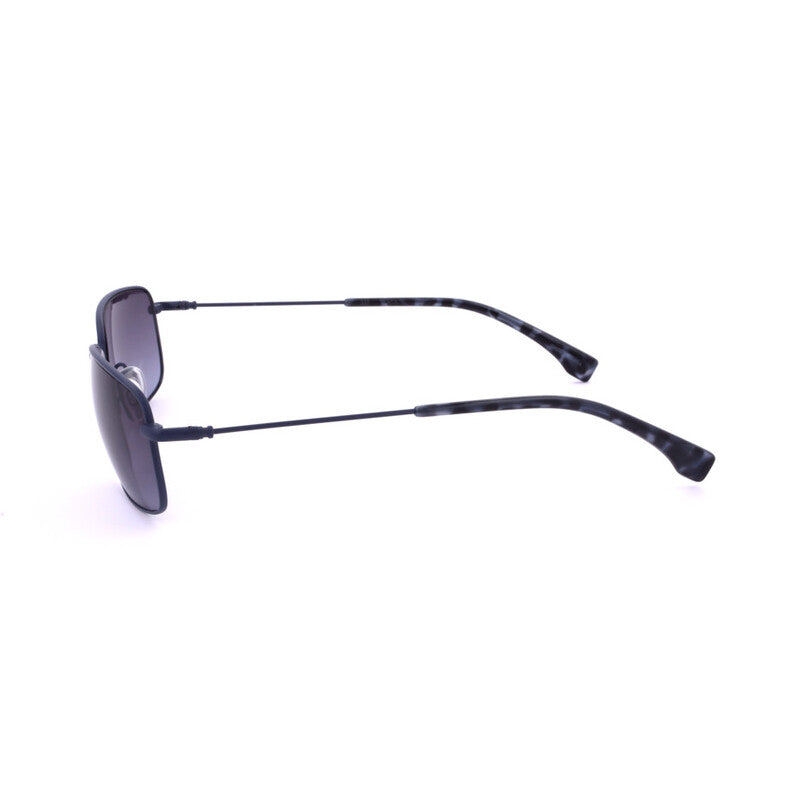 Men's Blue Rectangular Sunglasses
