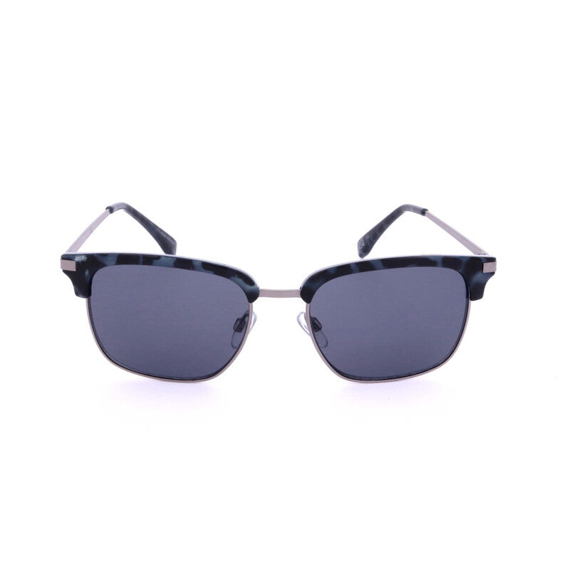 Men's Blue Rectangular Sunglasses