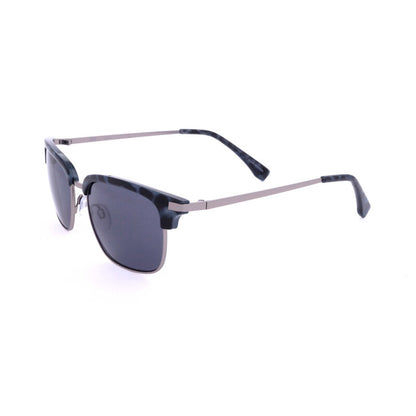 Men's Blue Rectangular Sunglasses