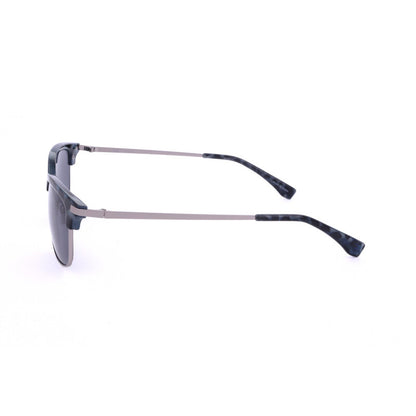 Men's Blue Rectangular Sunglasses