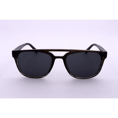 Men's Grey Rectangular Sunglasses