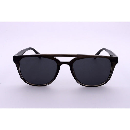 Men's Grey Rectangular Sunglasses