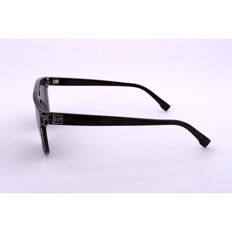 Men's Grey Rectangular Sunglasses