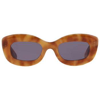 DOLORES SUN Blue Smoke Cat Eye Ladies Sunglasses