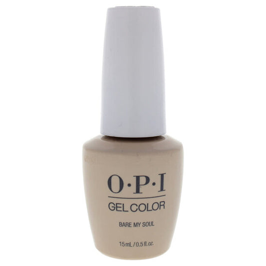 Opi, GelColor - SH4 Bare My Soul by OPI for Women - 0.5 oz Nail Polish