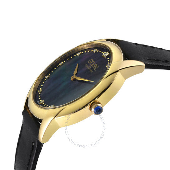 Gevril, Airolo Diamond Mother of Pearl Dial Ladies Watch