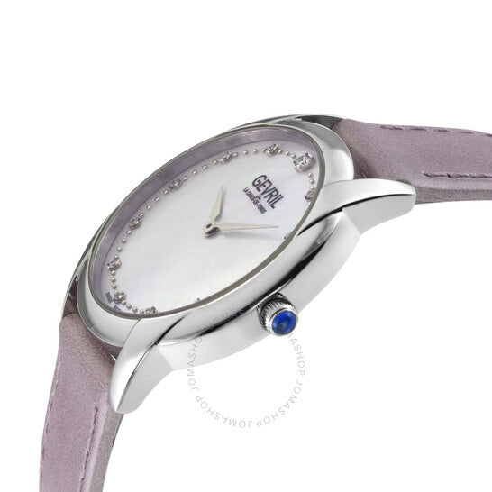 Gevril, Airolo Diamond Mother of Pearl Dial Ladies Watch