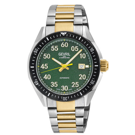 Gevril, Ascari Automatic Green Dial Men's Watch