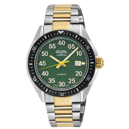 Gevril, Ascari Automatic Green Dial Men's Watch