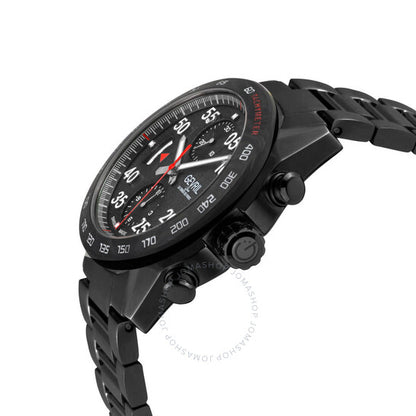 Gevril, Ascari Chronograph Automatic Black Dial Men's Watch