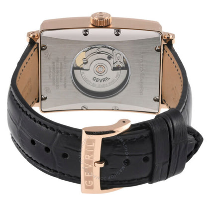 Gevril, Avenue Of Americas Automatic Black Dial Men's Watch