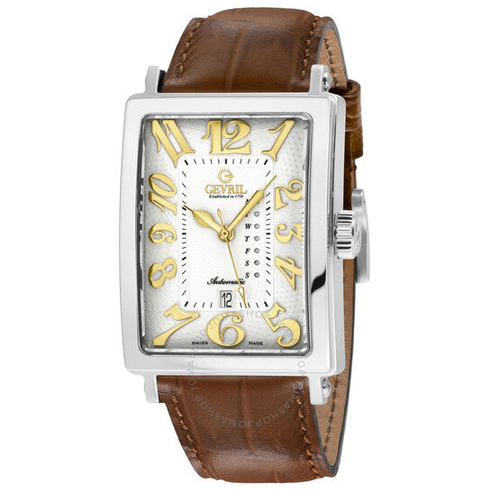 Gevril, Avenue Of Americas Automatic White Dial Men's Watch