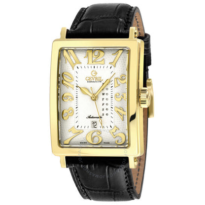 Gevril, Avenue Of Americas Automatic White Dial Men's Watch