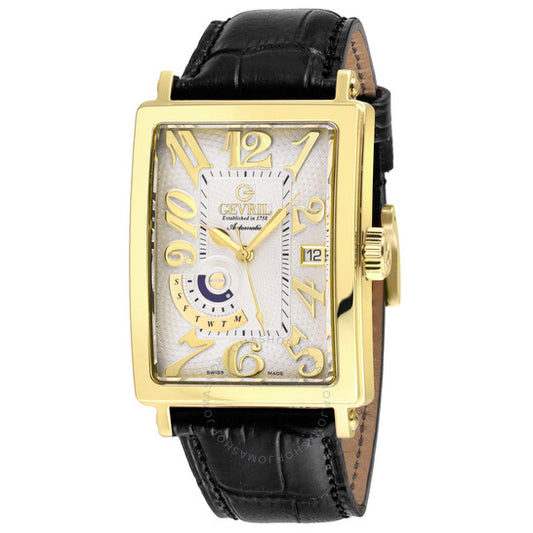 Gevril, Avenue Of Americas Automatic White Dial Men's Watch