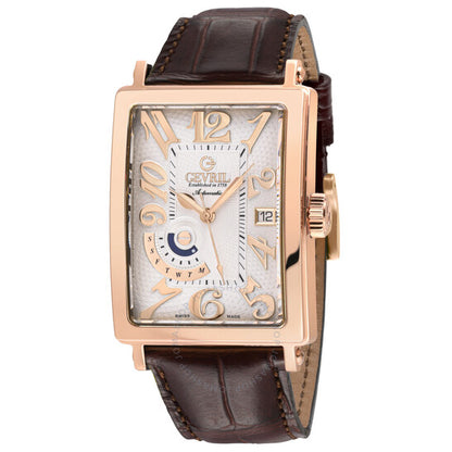 Gevril, Avenue Of Americas Automatic White Dial Men's Watch