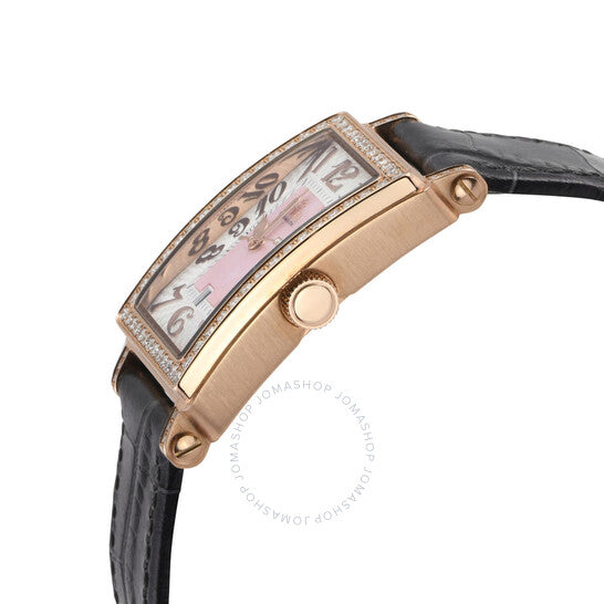 Gevril, Avenue of Americas Mini Diamond Quartz Ladies Watch