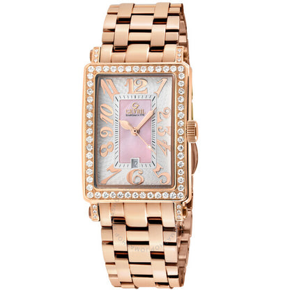 Gevril, Avenue of Americas Mini Diamond Quartz Ladies Watch