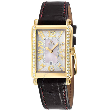 Gevril, Avenue of Americas Mini Diamond Quartz Ladies Watch