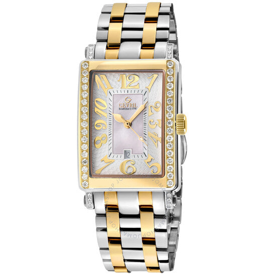 Gevril, Avenue of Americas Mini Diamond Quartz Ladies Watch