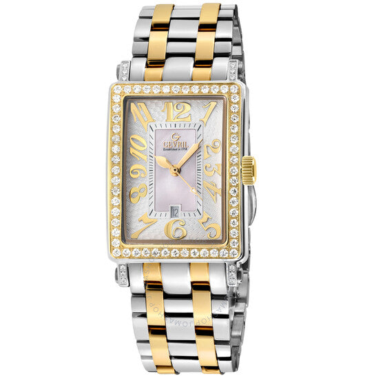 Gevril, Avenue of Americas Mini Diamond Quartz Ladies Watch