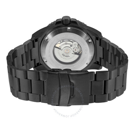 Gevril, Canal Street Automatic Black Dial Men's Watch