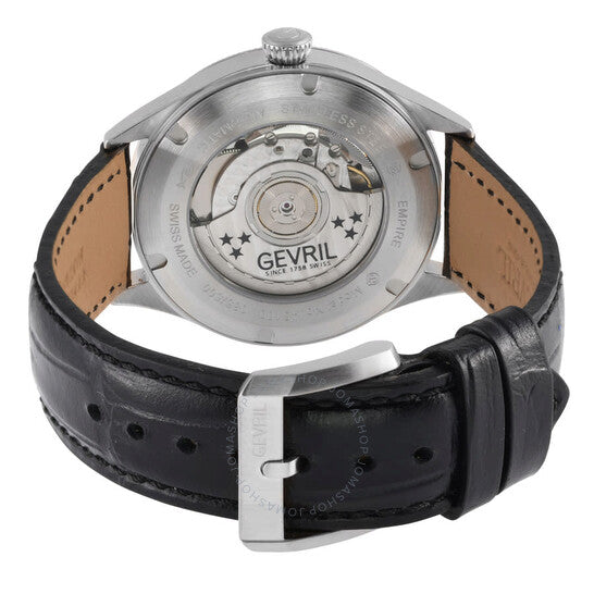 Gevril, Empire Automatic Black Dial Men's Watch