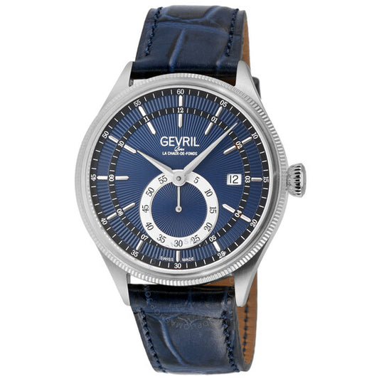 Gevril, Empire Automatic Blue Dial Men's Watch