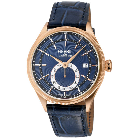 Gevril, Empire Automatic Blue Dial Men's Watch