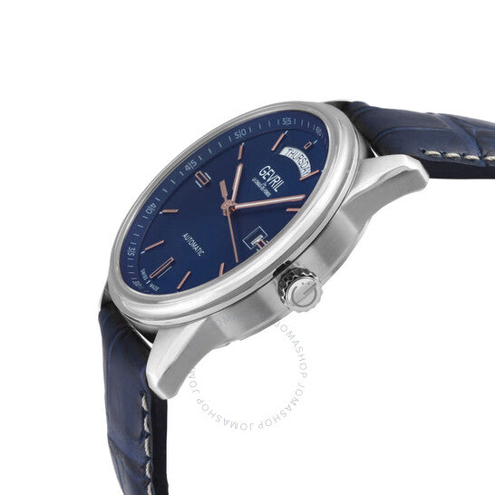 Gevril, Excelsior Automatic Blue Dial Men's Watch