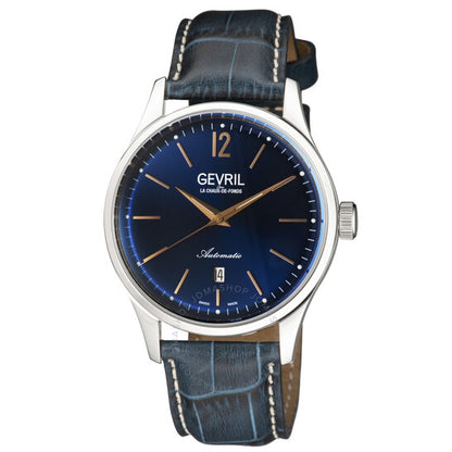 Gevril, Fashion Automatic Blue Dial Men's Watch