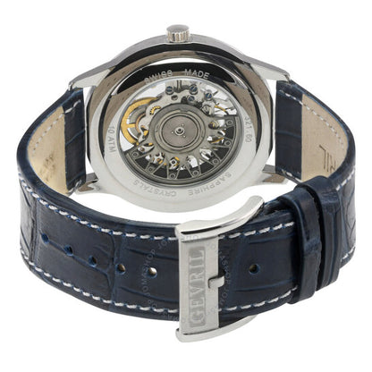 Gevril, Five Points Automatic Blue Dial Men's Watch