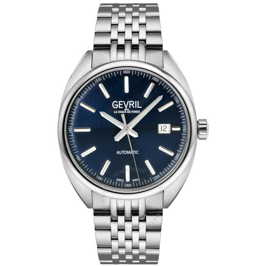Gevril, Five Points Automatic Blue Dial Men's Watch
