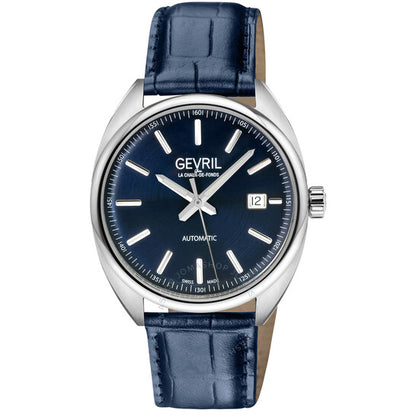 Gevril, Five Points Automatic Blue Dial Men's Watch