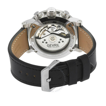 Gevril, Flat Iron Chronograph Automatic Grey Dial Men's Watch