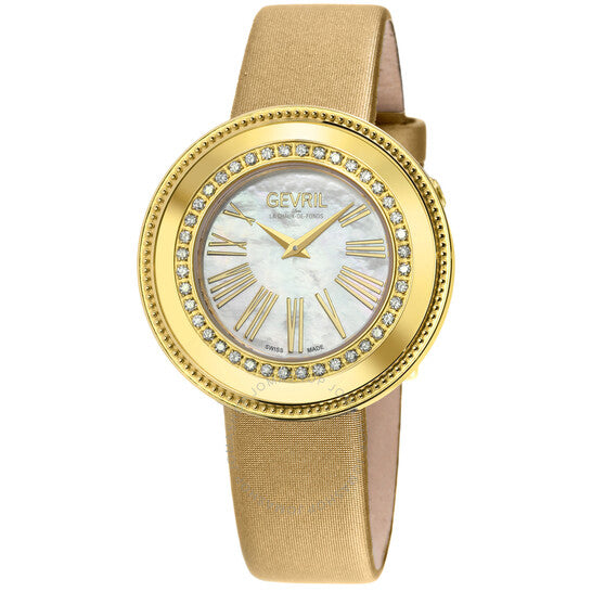 جيفريل، ساعة غاندريا النسائية بمينا من عرق اللؤلؤ