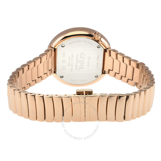 جيفريل، ساعة غاندريا النسائية بمينا من عرق اللؤلؤ