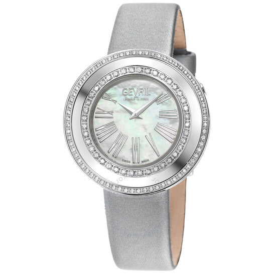 Gevril, Gandria Mother of Pearl Dial Ladies Watch