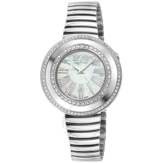 جيفريل، ساعة غاندريا النسائية بمينا من عرق اللؤلؤ