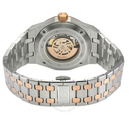 جيفريل، ساعة جوثام أوتوماتيكية للرجال بمينا أسود