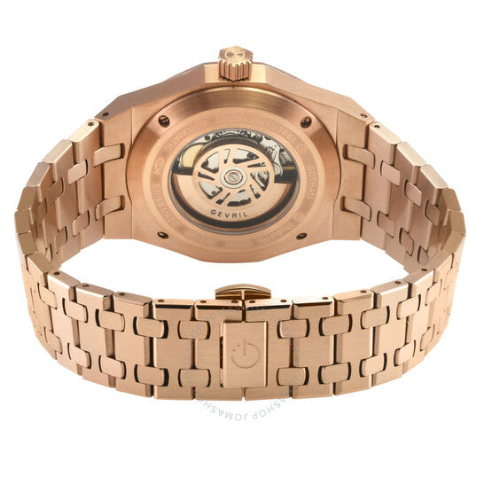 Gevril, Gotham Automatic Black Dial Men's Watch