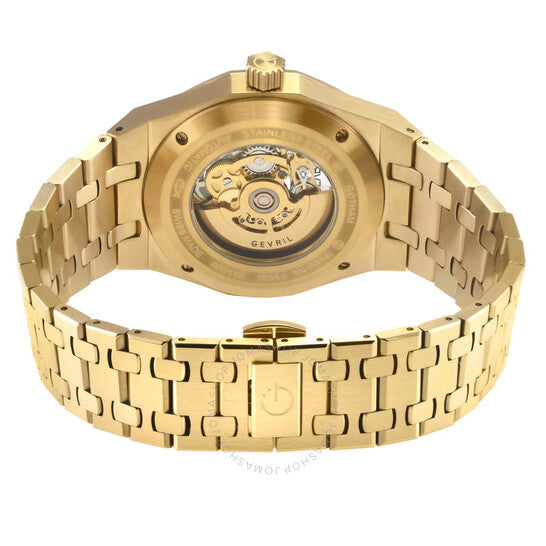 Gevril, Gotham Automatic Black Dial Men's Watch