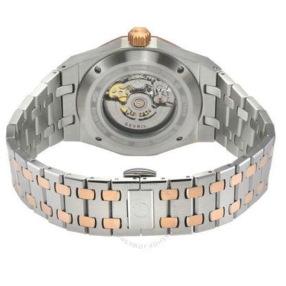 جيفريل، ساعة جوثام أوتوماتيكية للرجال بمينا أسود